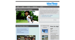 Desktop Screenshot of inlinefitness.org