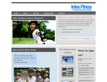 Tablet Screenshot of inlinefitness.org